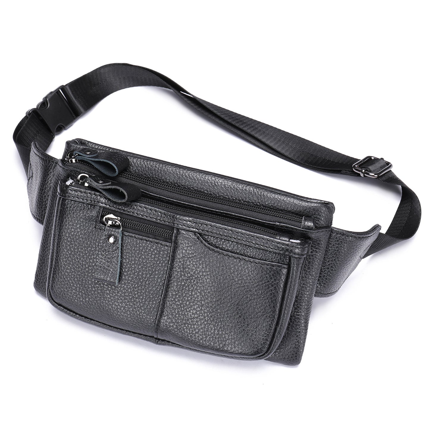 Men's Genuine Leather Retro Mobile First Layer Men's Waist Packs