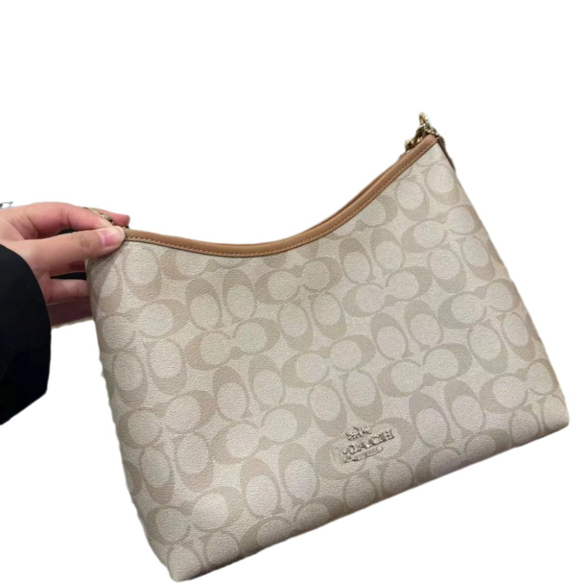 Tea Color Presbyopic Solid Underarm Large Bags