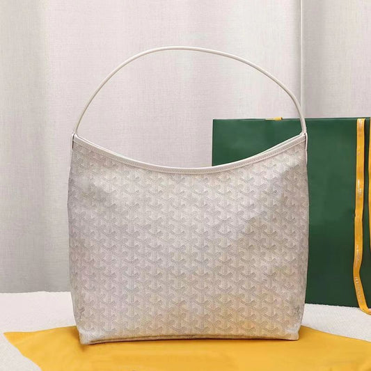 Women's Dog Teeth Niche Underarm Hobo Large Armpit Bags