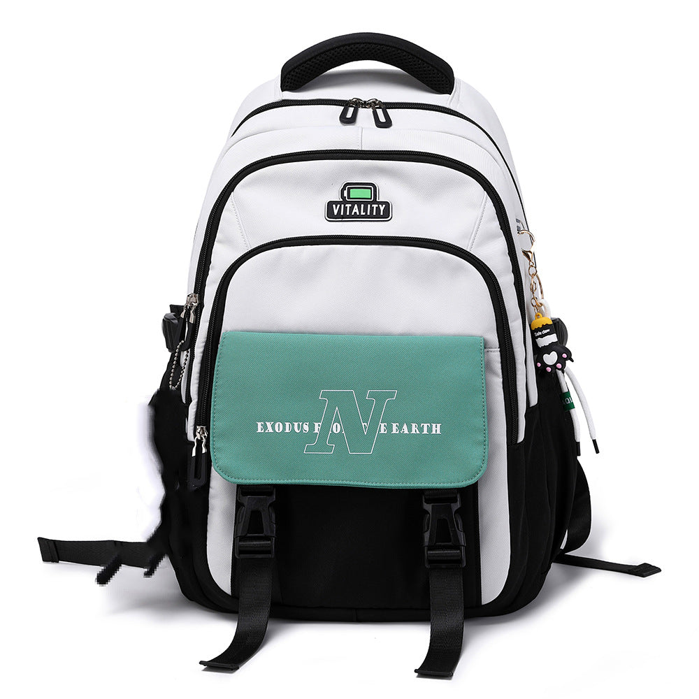 Junior High Fashion Style College Female Middle School Students' Schoolbags