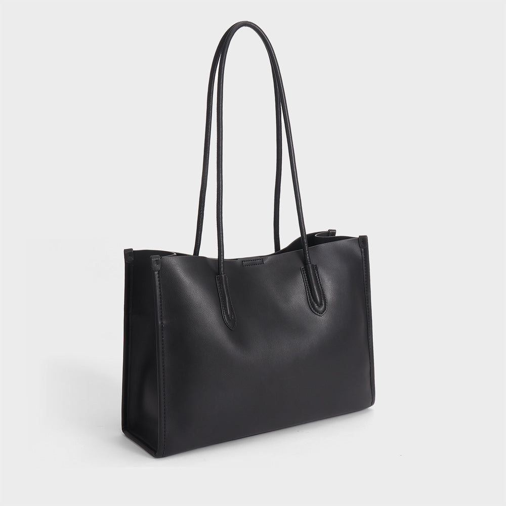 Women's Underarm Leather Fashion Commuter Large Capacity Shoulder Bags