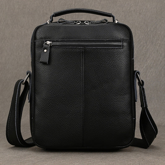 Men's Creative Glamorous Genuine Leather Fashion Men's Shoulder Bags