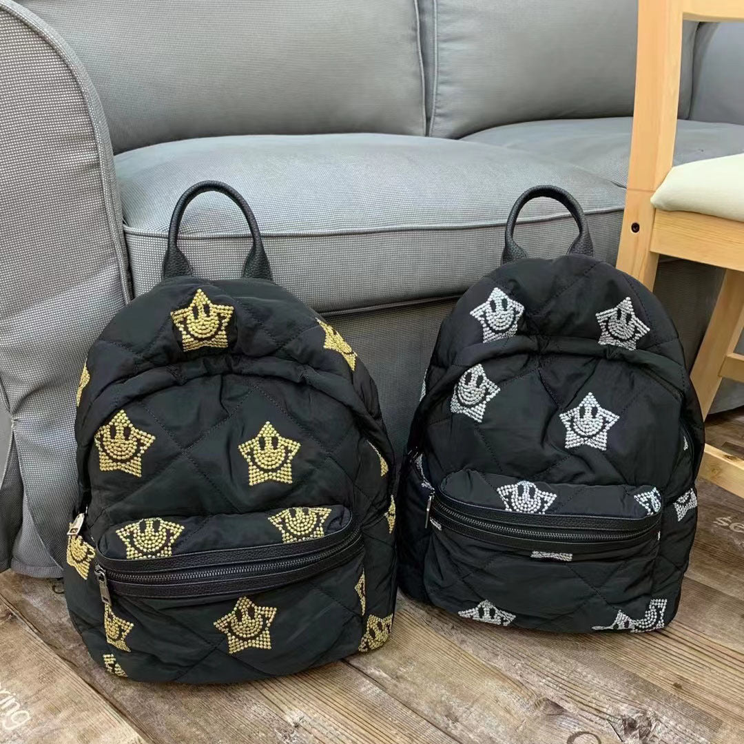 Cotton Style Camouflage Trendy Cool Fashion Backpacks