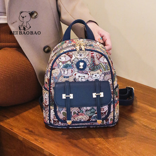 Women's Popular Creative Source Fresh Sweet Backpacks