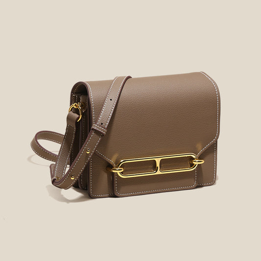 Women's Pig Nose Genuine Leather Cowhide Summer Shoulder Bags