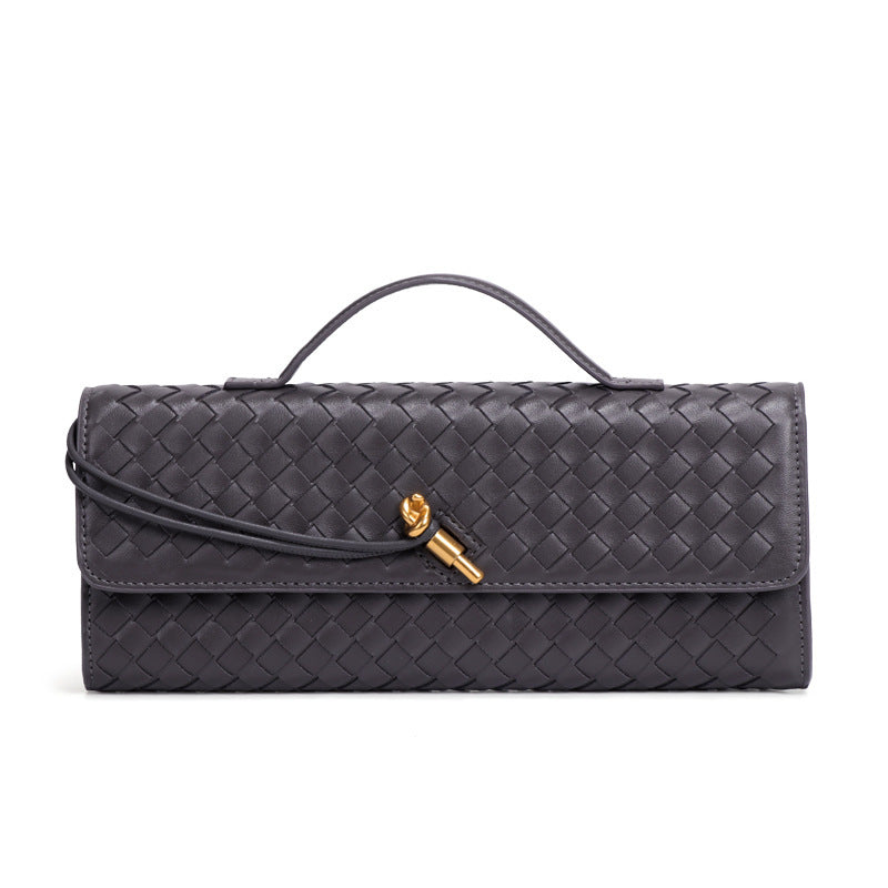Woven Advanced Feeling Fashion Dinner Clutch Handbags