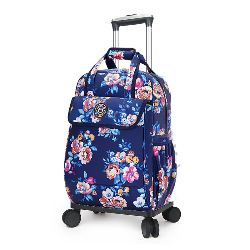 Men's Charming Large Capacity Black Boarding Travel Bags