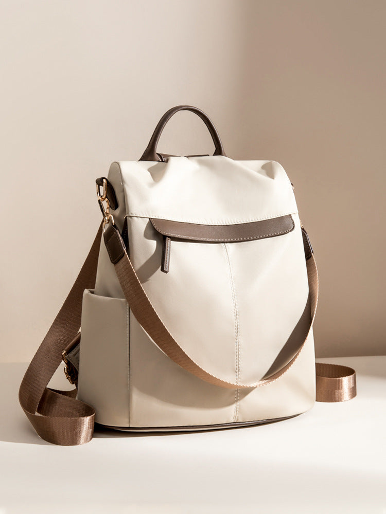 Women's Versatile Lightweight Waterproof Computer Korean Backpacks
