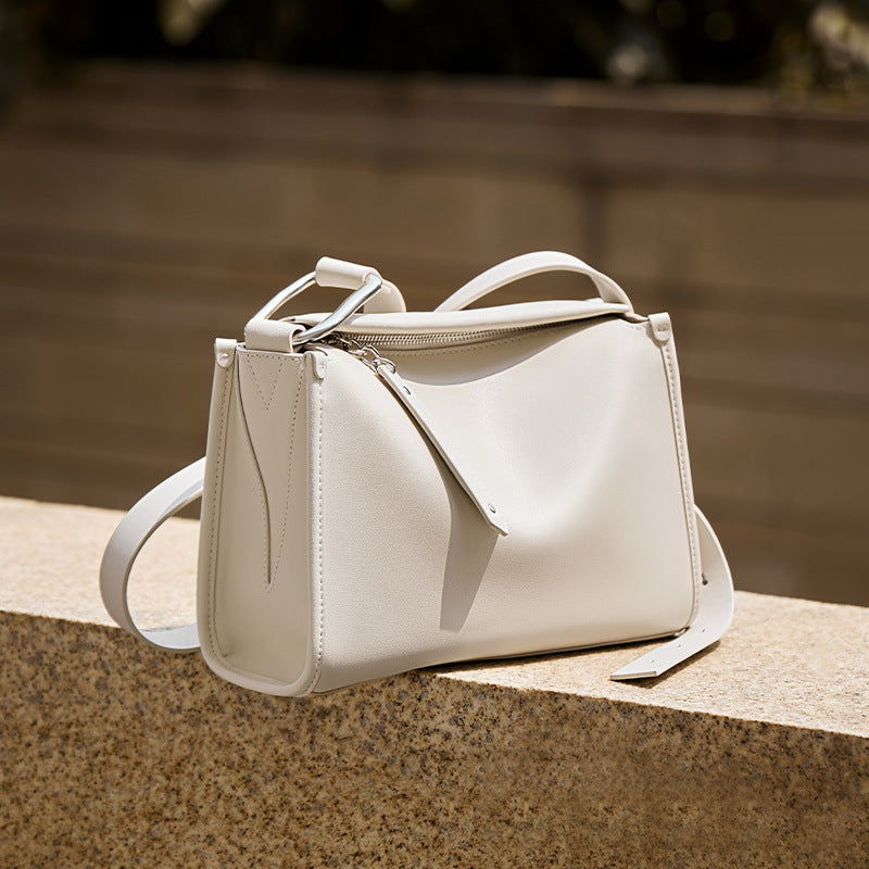 Women's Genuine Leather Niche High-grade Pillow Crossbody Bags
