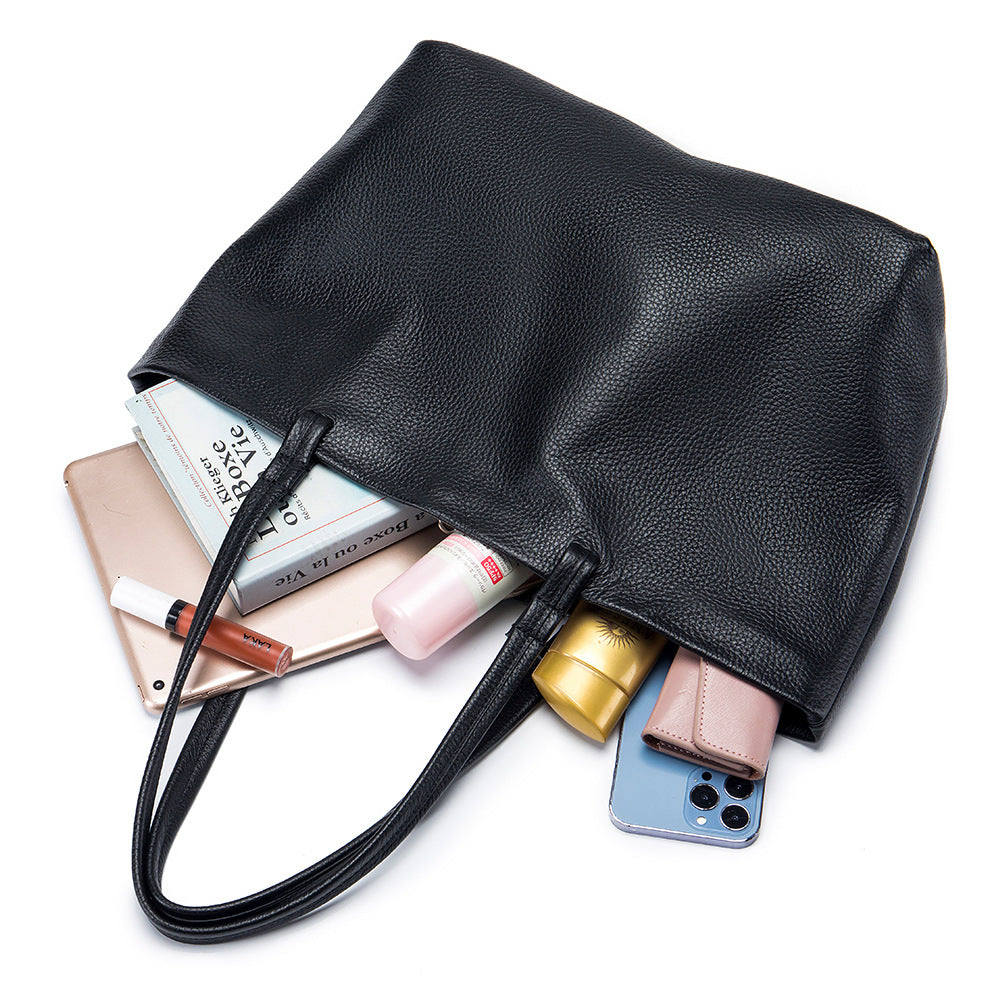 Women's Big Large Capacity Soft Surface High-grade Tote Bags