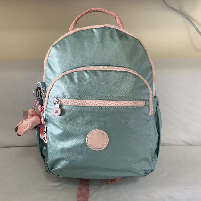 Summer Nylon Monkey Medium Side Commuter Backpacks