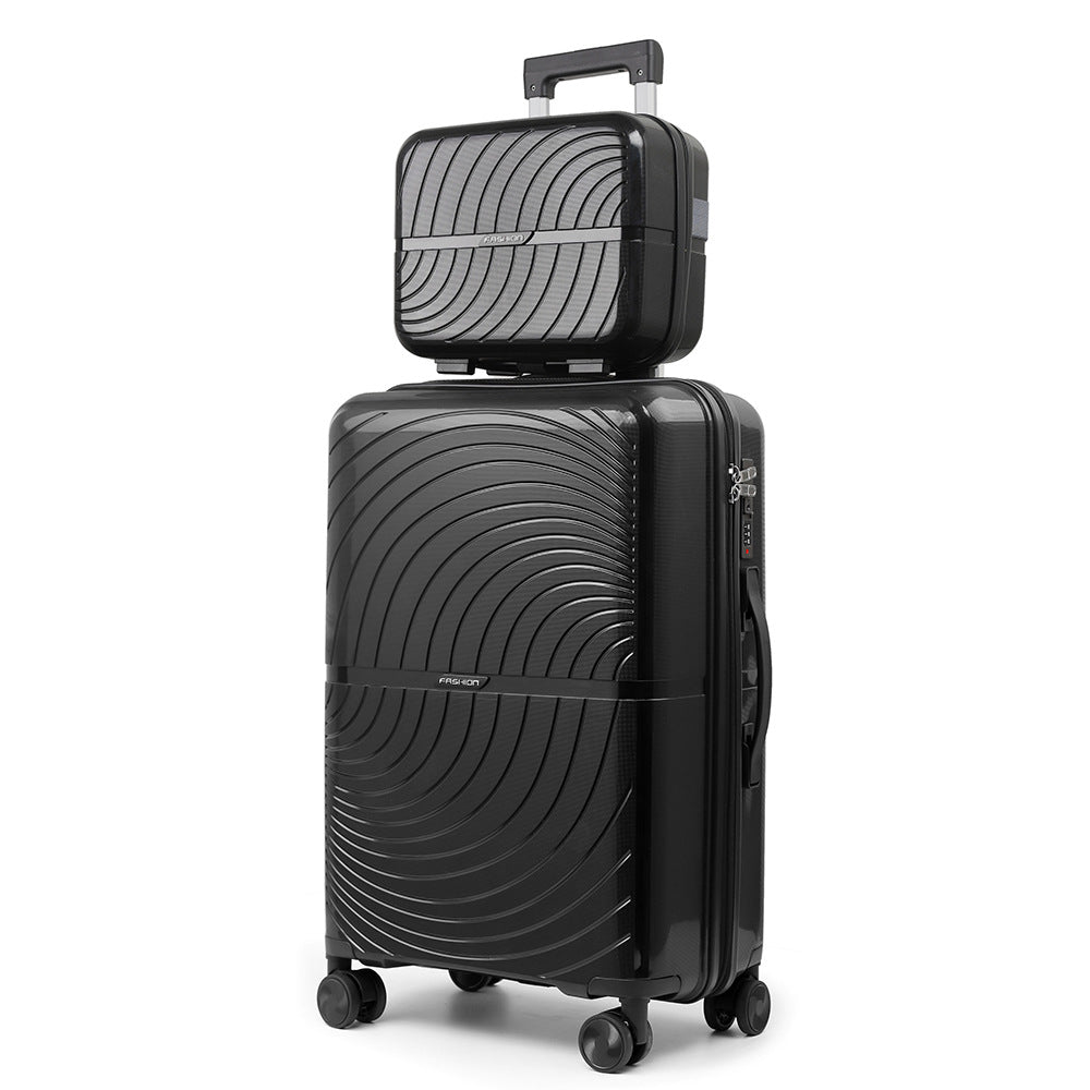 Zipper Suitcase Set Boarding Large Capacity Travel Bags