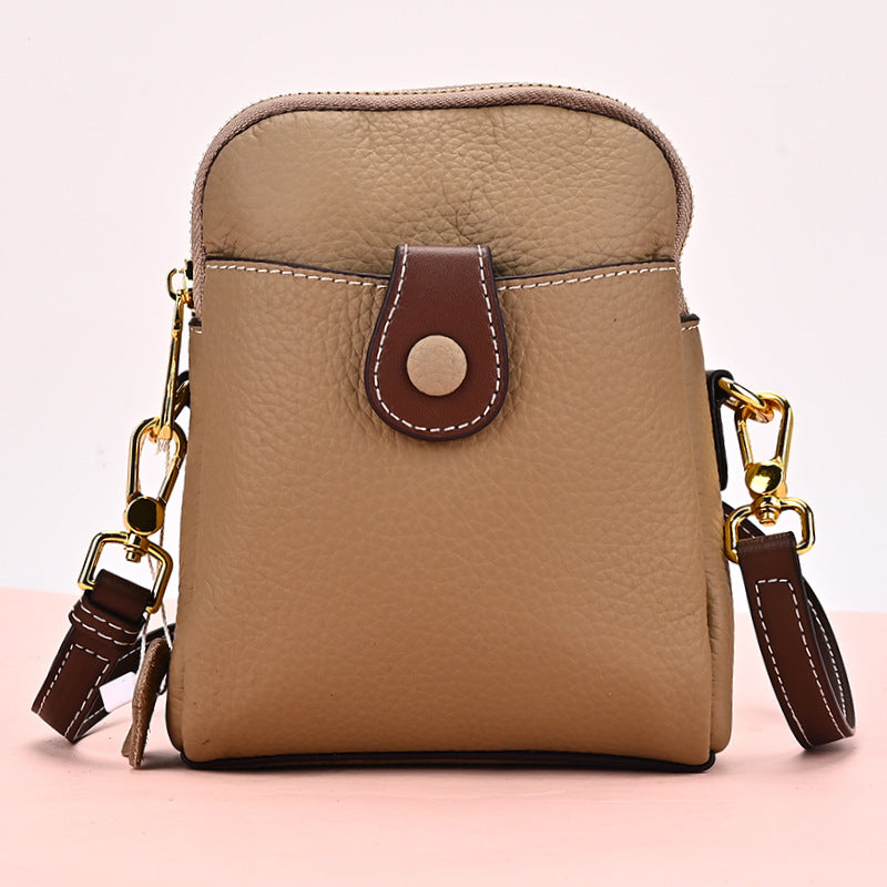 Women's Genuine Leather Popular Large Capacity Versatile Crossbody Bags