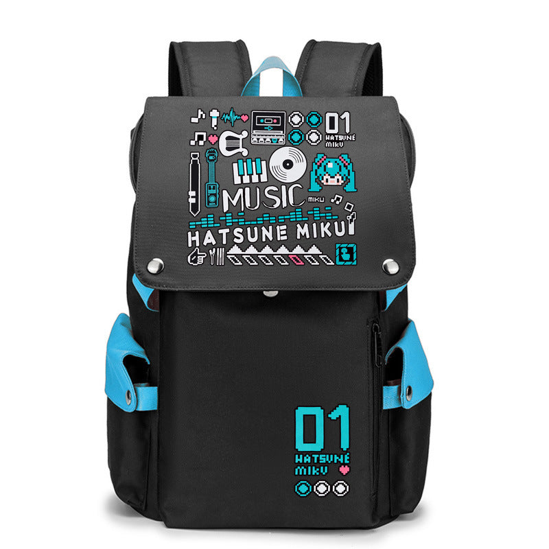 Future Secondary Yuan Home Anime Male Backpacks