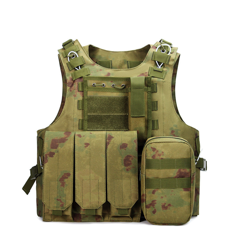 Amphibious Vest Field Camouflage Self-defense Combat Sports Backpacks