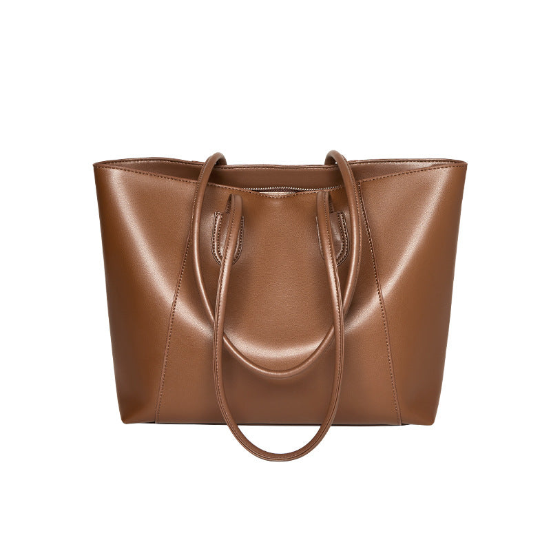 Women's Big Summer Large Capacity Commuter Genuine Tote Bags
