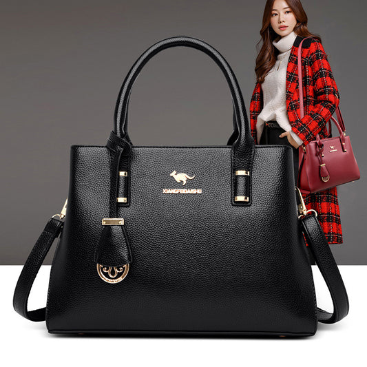 Women's Versatile Fashion Elegant Lady Mom Handbags