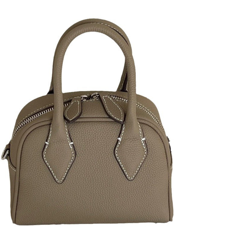 Women's Niche Bowling One Boston Portable Leather Shoulder Bags