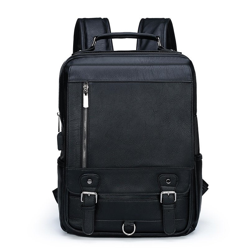 Men's Vintage Fashion Trend Computer Double Back Bags