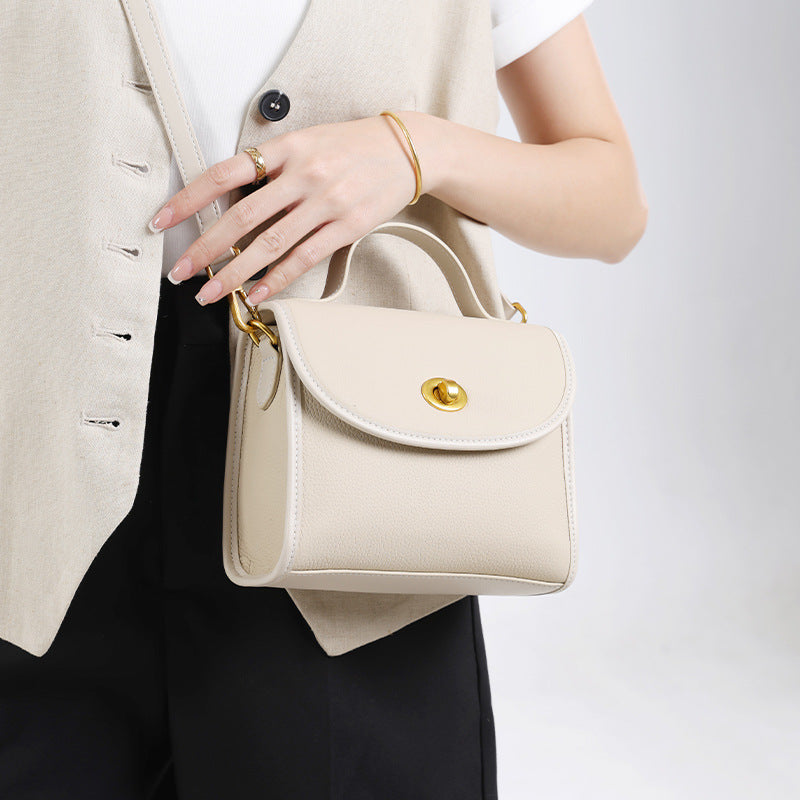 Women's Leather Versatile Fashion High Sense Female Crossbody Bags