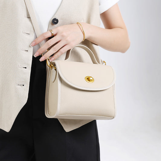 Women's Leather Versatile Fashion High Sense Female Crossbody Bags