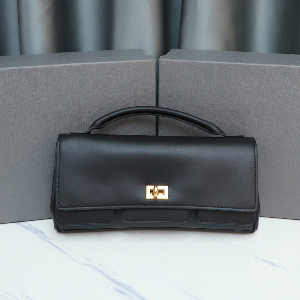 Motorcycle Twist High-grade Genuine Leather Portable Small Square Bags