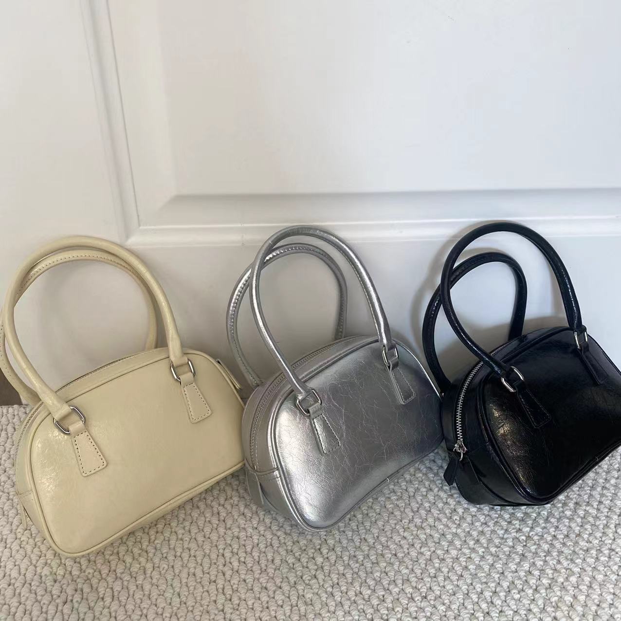 Women's Design Genuine Leather High-grade Fashion Shell Crossbody Bags