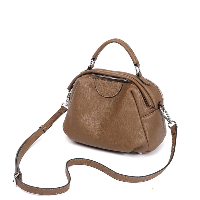 Women's Genuine Leather Female Retro Minority Fashion Crossbody Bags