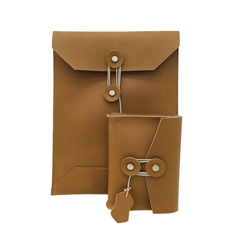 Genuine Leather Notebook For Sleeve Business Bags