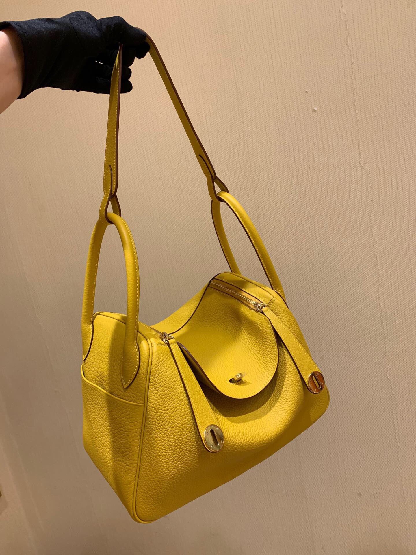 Women's Genuine Leather Lindy Mini Sized Doctor Shoulder Bags