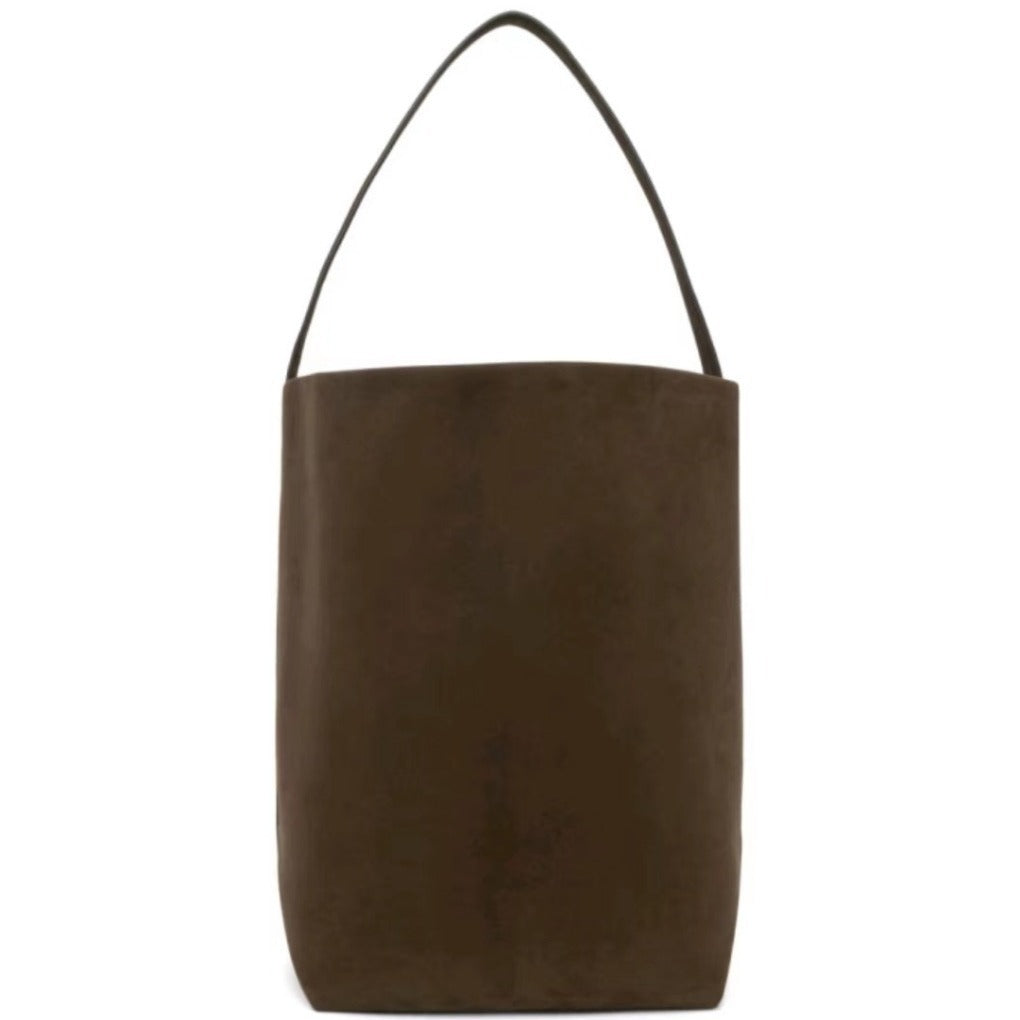 Women's Suede Light Winter Style Avocado Green Bucket Bags