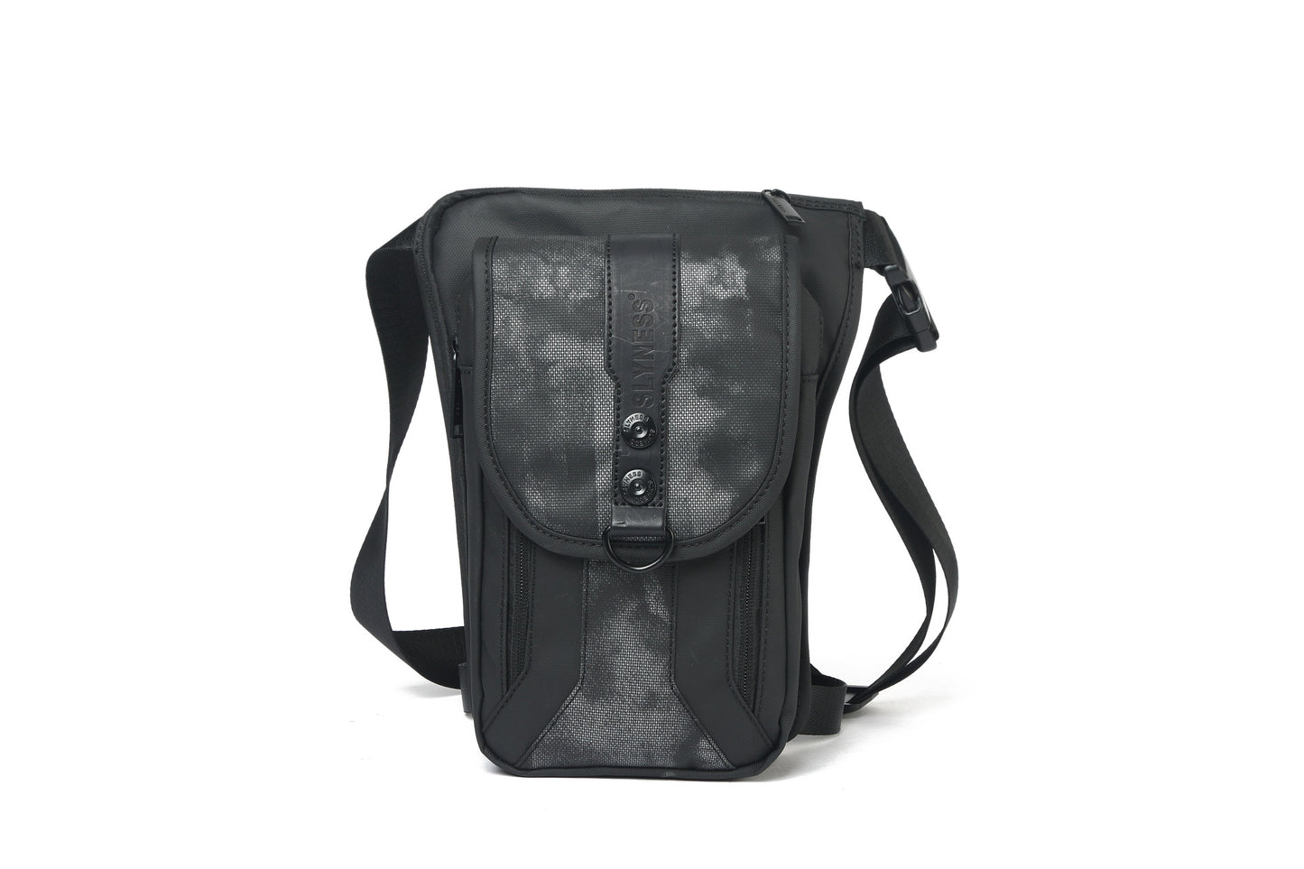 Men's Nylon Fashion Black Oxford Cloth Portable Men's Chest Bags