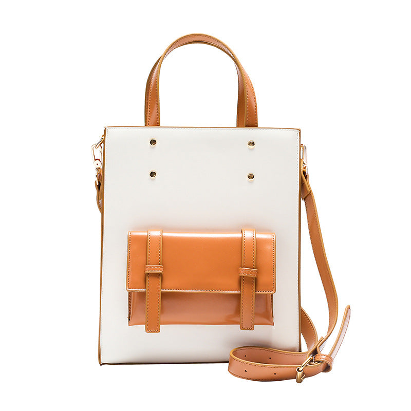 New Simple Leather Leisure Daily Computer Backpacks