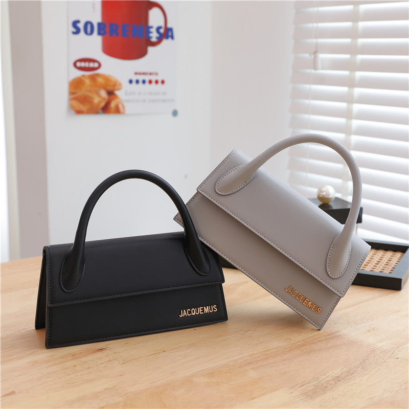 Classy Design France Fashion Flip Textured Small Square Bags