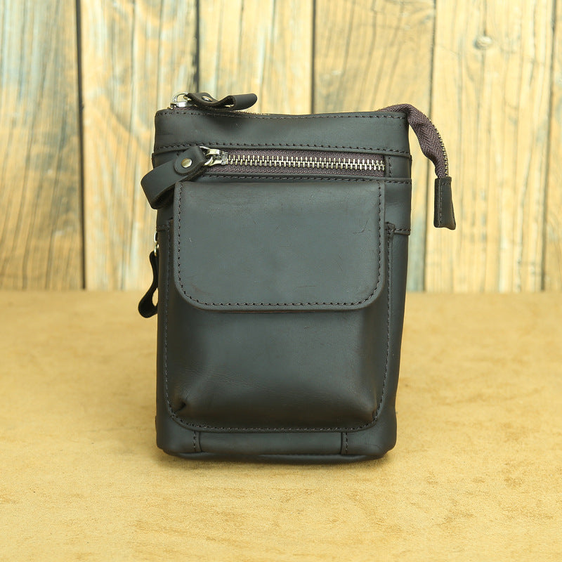 Retro Top Layer Crazy Horse Skin Bags