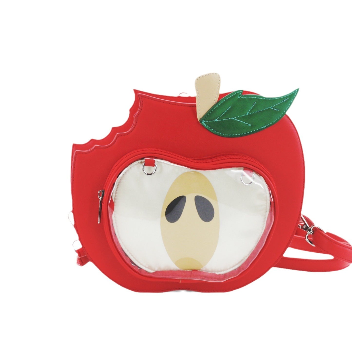 Trendy Apple Cartoon Commuter Cute Large Shoulder Bags