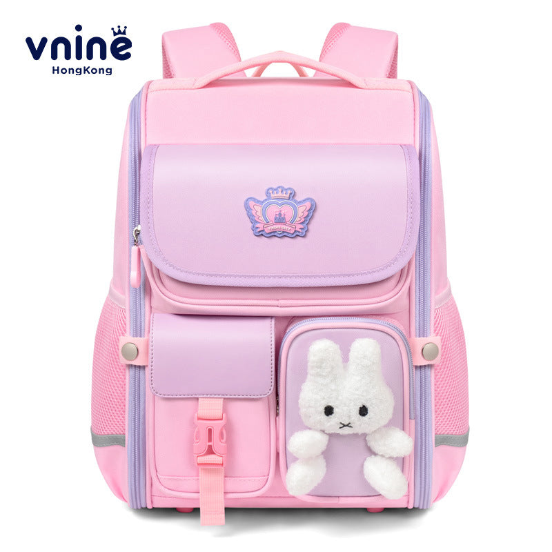 Ninth City Primary Large Capacity Cute Elementary School Students' Schoolbags
