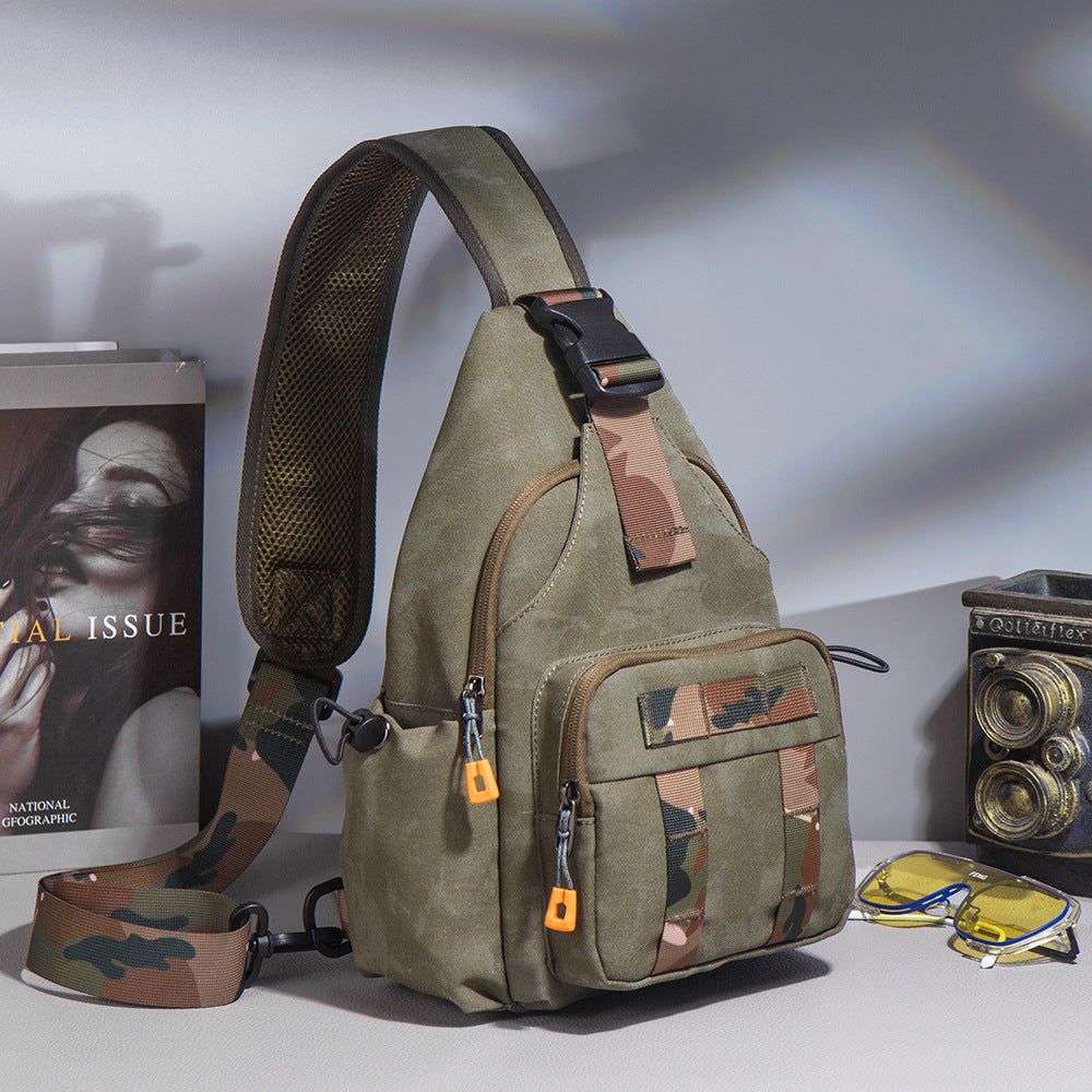 Men's Summer Cycling Camouflage Waterproof Gift Men's Shoulder Bags