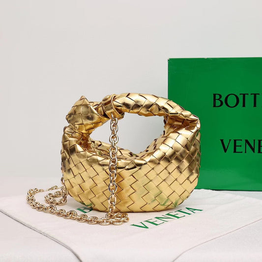 Summer Woven Croissant Knotted Clutch Light Bags