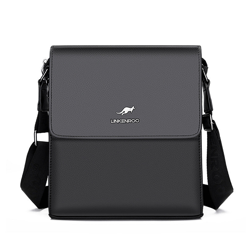 Men's Man With Password Business Cover Vertical Men's Shoulder Bags