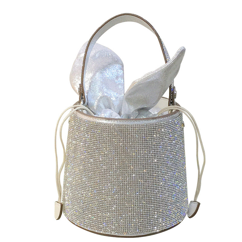 Women's High-grade Rhinestone Chain Cross Body Fashion Crossbody Bags