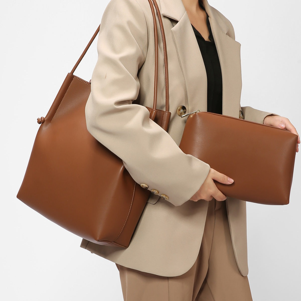 Women's Commuter High-grade Niche Retro Fashion Versatile Shoulder Bags