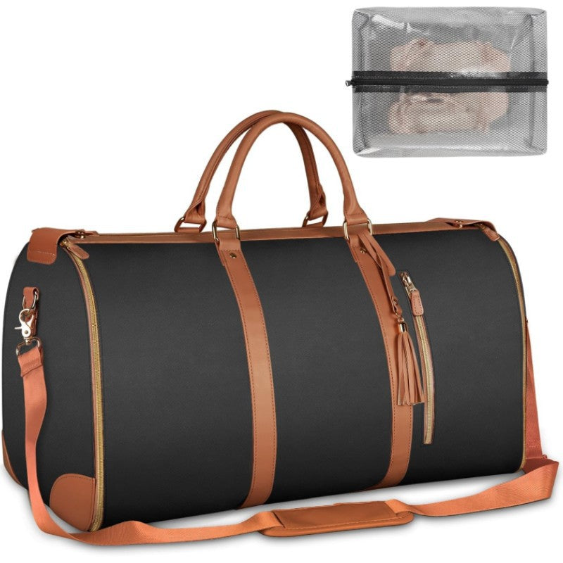 Women's Large Portable Folding Clothing Overnight Storage Travel Bags