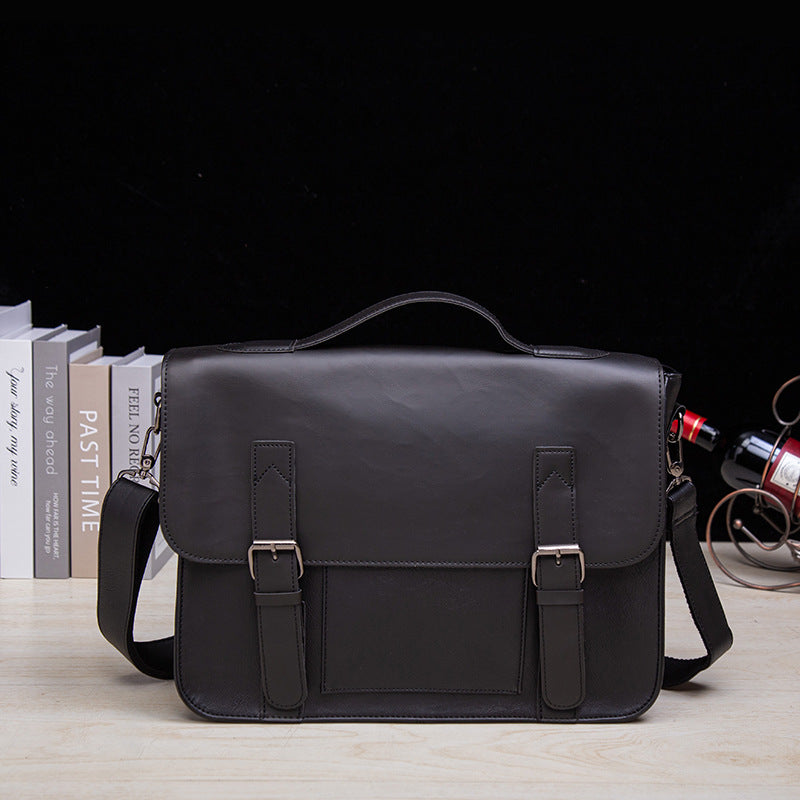 Men's Creative Stylish Business Horizontal Retro Men's Briefcases