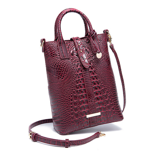 Popular Women's Elegant With Crocodile Pattern Crossbody Bags