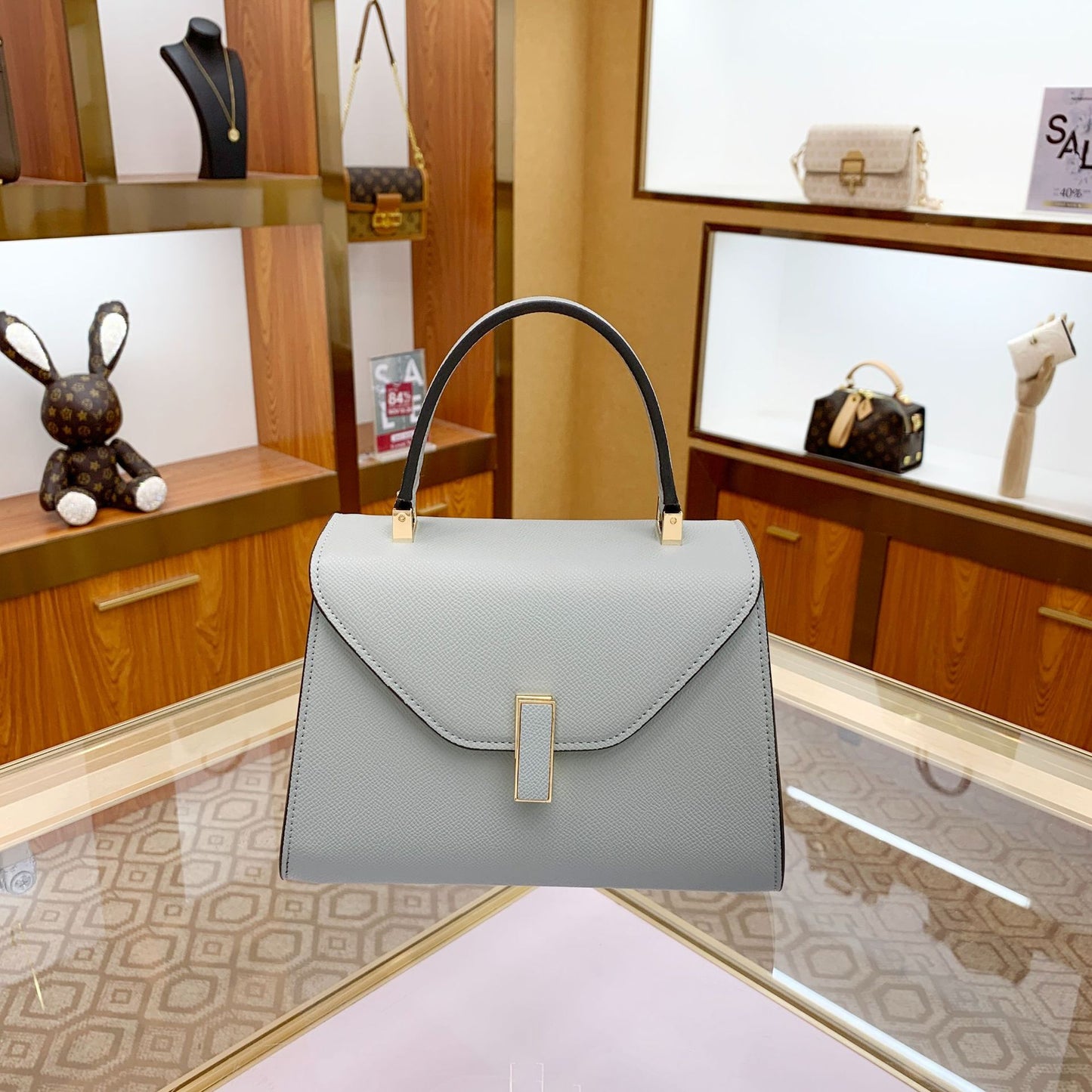 Women's Genuine Leather Kelly High-grade Large Capacity Shoulder Bags