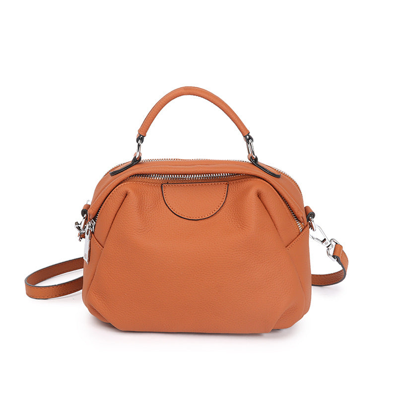 Women's Genuine Leather Female Retro Minority Fashion Crossbody Bags