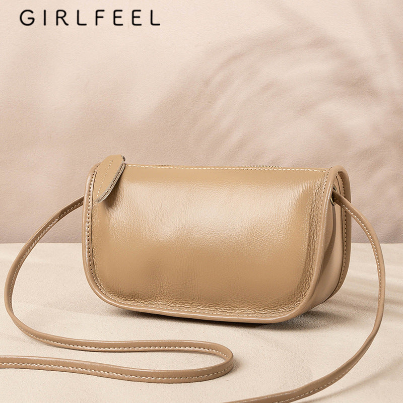 Women's Fashionable Genuine Leather Retro Envelope Bags