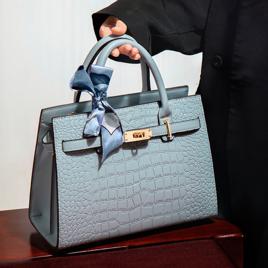 Women's Advanced Texture Trendy Fashion Classy Alligator Crossbody Bags