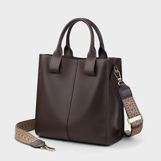 Women's Fashion High-grade Large Capacity Underarm Genuine Crossbody Bags